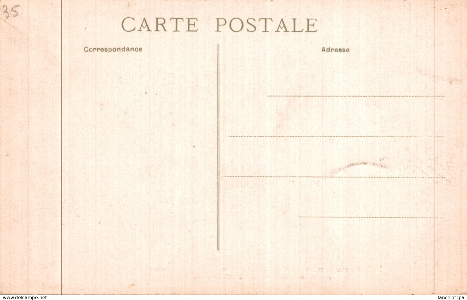 75 - PARIS VENISE - INONDATIONS 1910 / RUE DURANTON PRISE DE LA RUE LECOURBE - La Crecida Del Sena De 1910