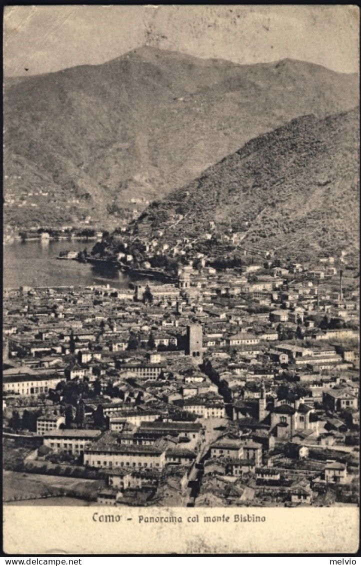 1942-"Como-Panorama Col Monte Bisbino" - Como