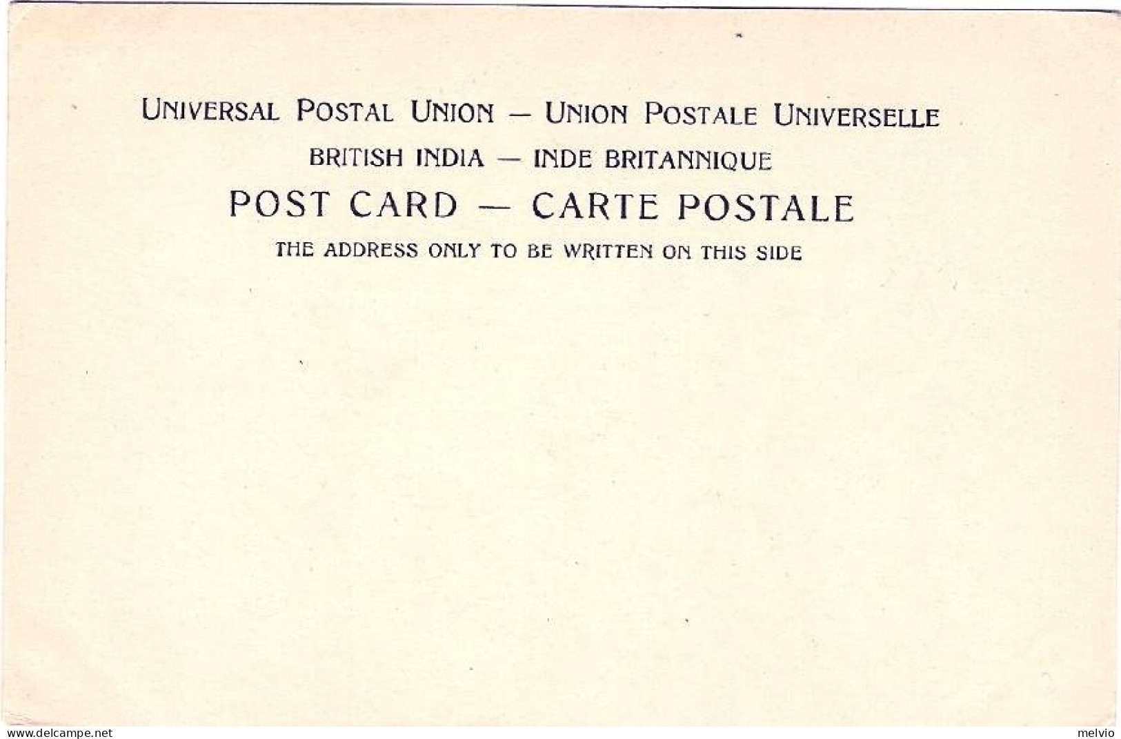 1900circa-India Cartolina "Water Carrier" - Indien