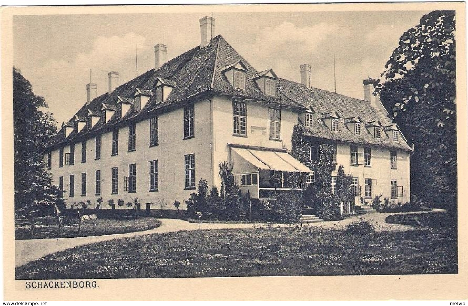 1930circa-Danimarca Cartolina "Schackenborg" - Sonstige & Ohne Zuordnung