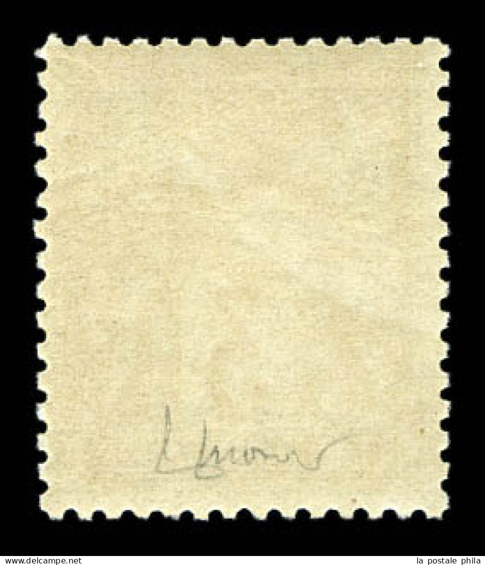 ** N°86, 3c Bistre-jaune, Fraîcheur Postale. SUP (certificat)  Qualité: ** - 1876-1898 Sage (Type II)