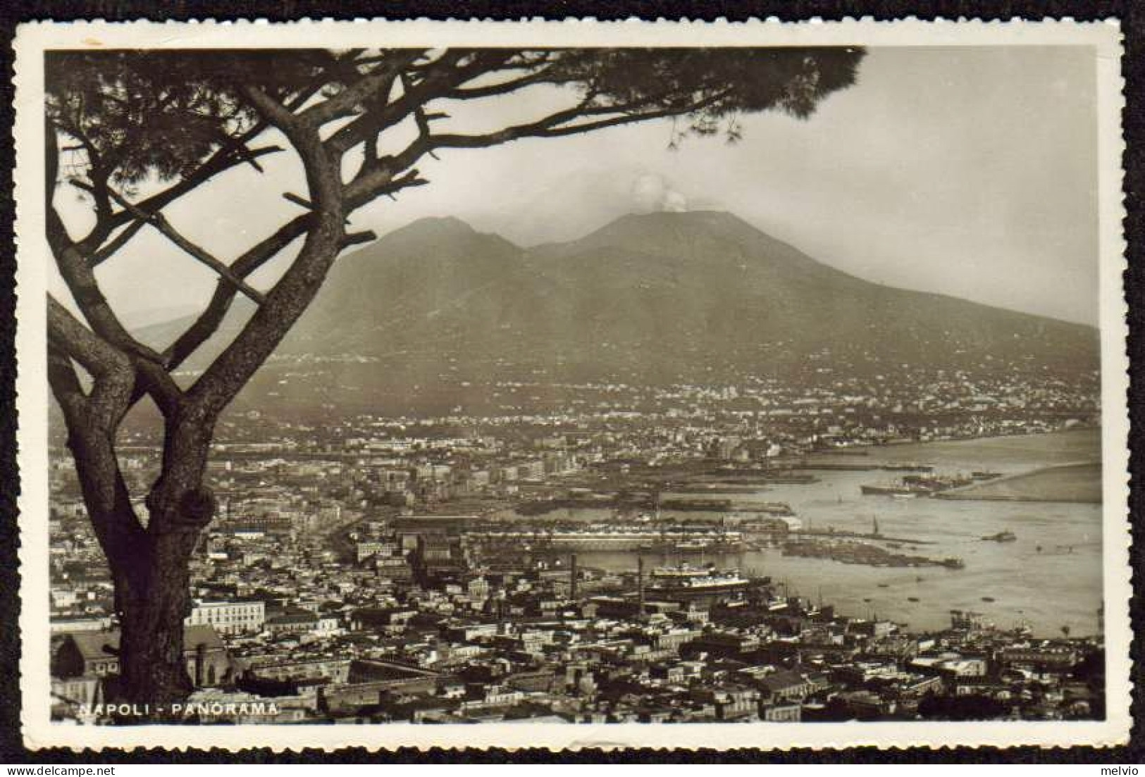 1930circa-"Napoli,panorama Del Vesuvio" - Napoli