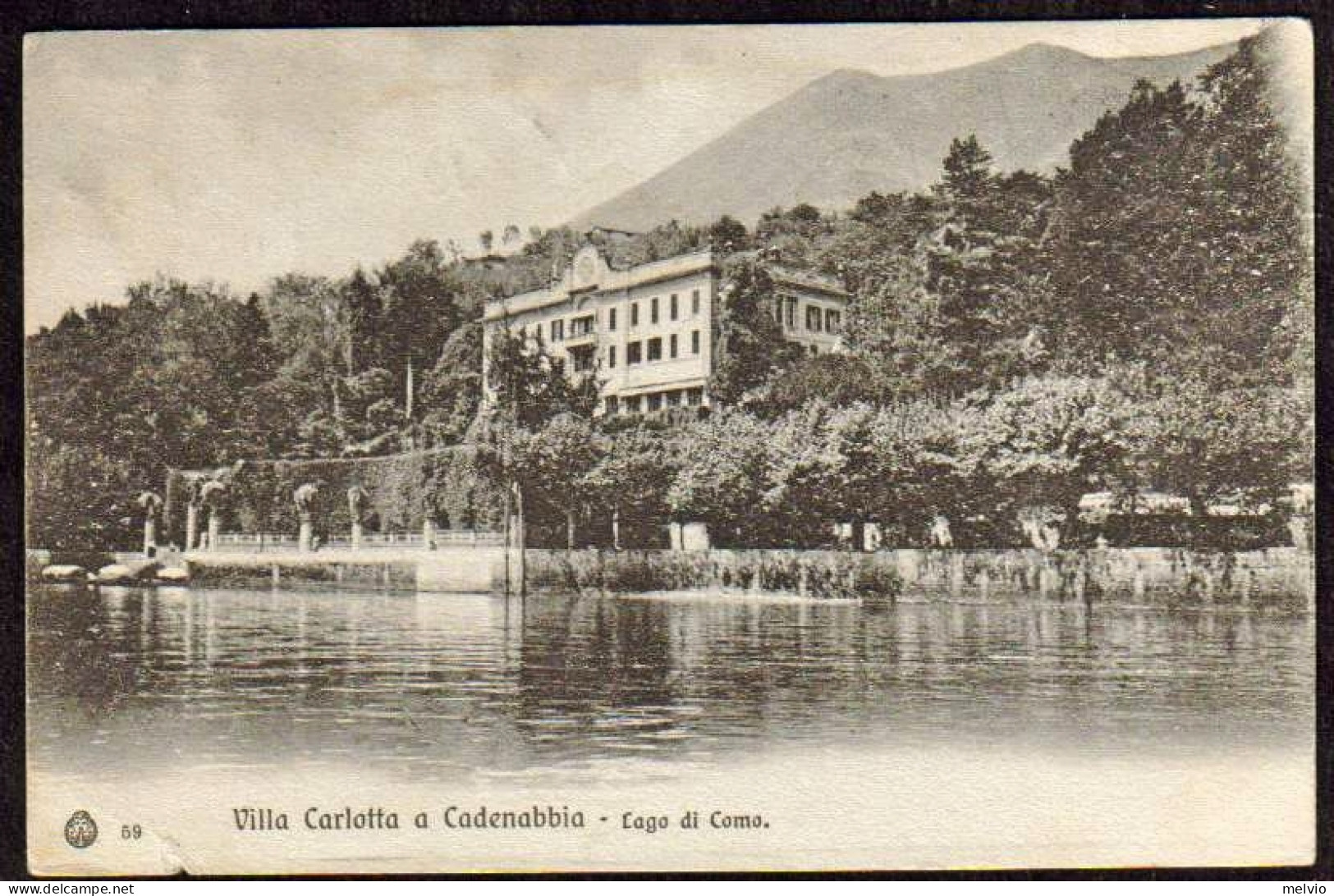 1907-"Lago Di Como,villa Carlotta A Cadenabbia Como Vista Dal Lago" - Como