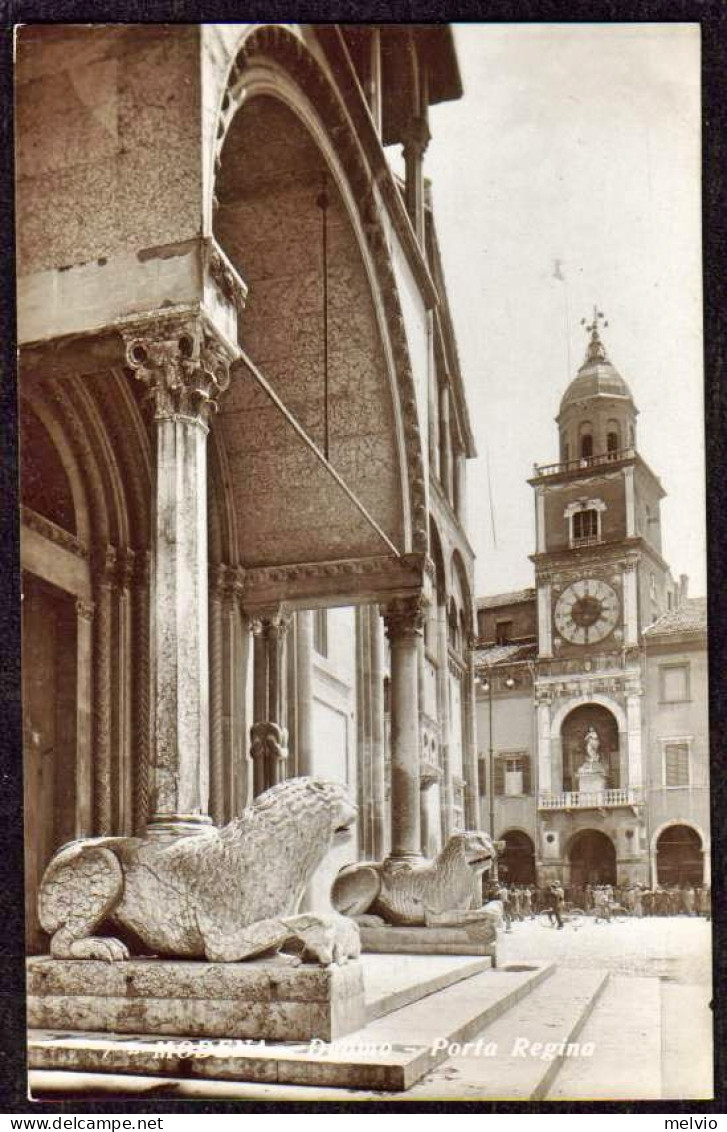 1940circa-"Modena,il Duomo-Porta Regina" - Modena