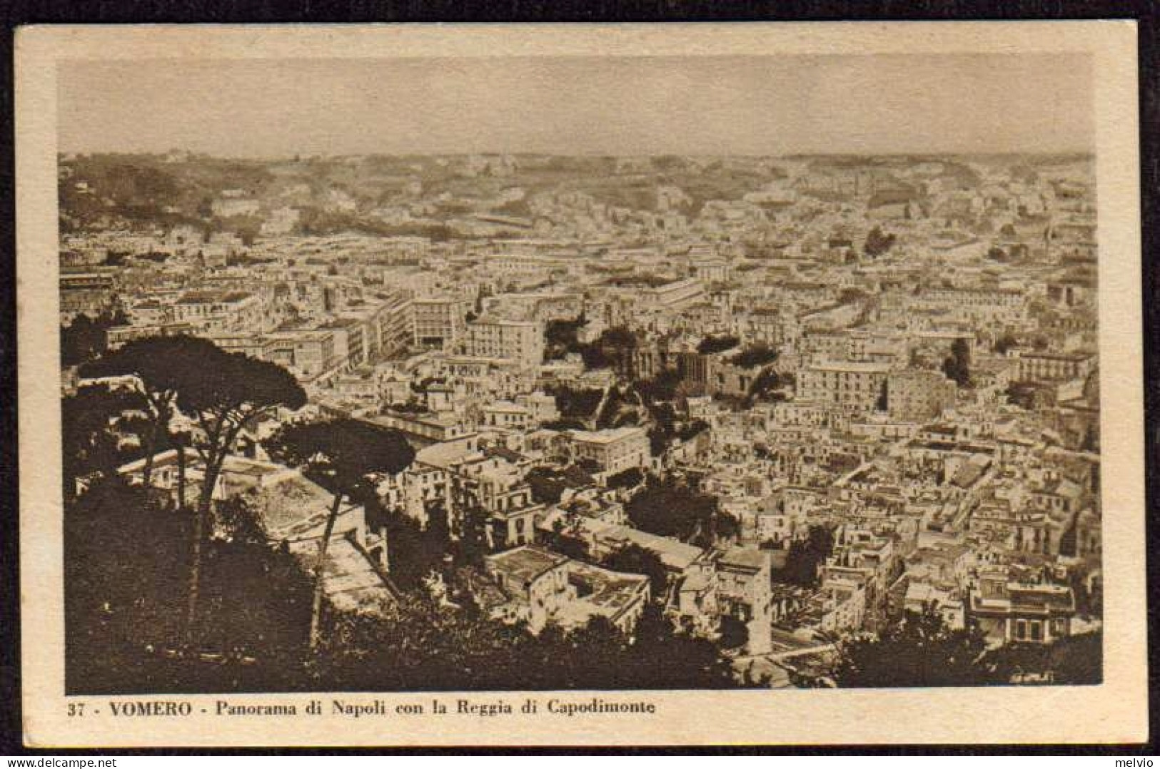 1930circa-"Napoli,panorama Di Napoli Con La Reggia Di Capodimonte" Edizione Sagr - Napoli