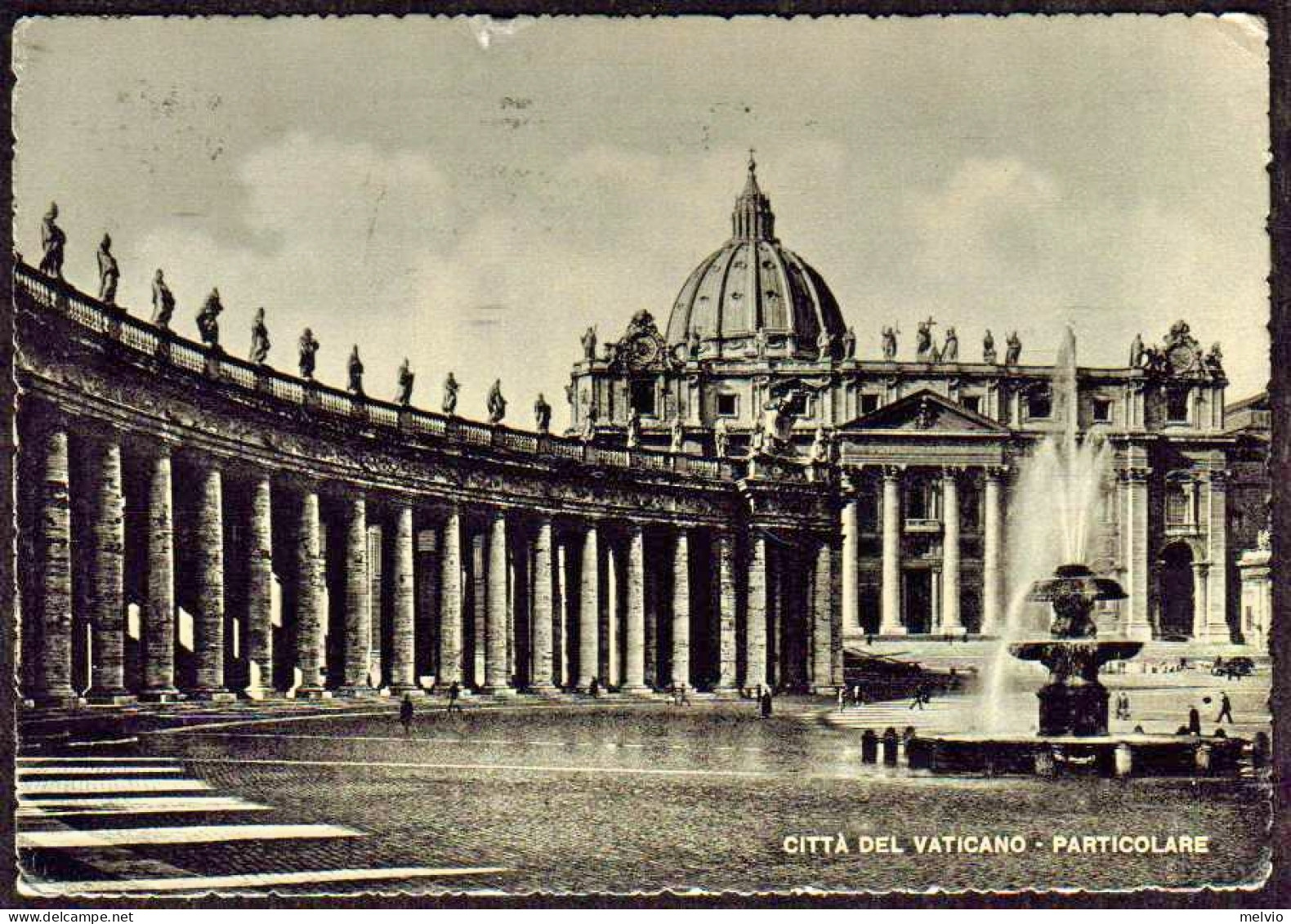 1950-"citta' Del Vaticano"affrancata Due L.5 Italia Al Lavoro Diretta In Germani - Sonstige & Ohne Zuordnung