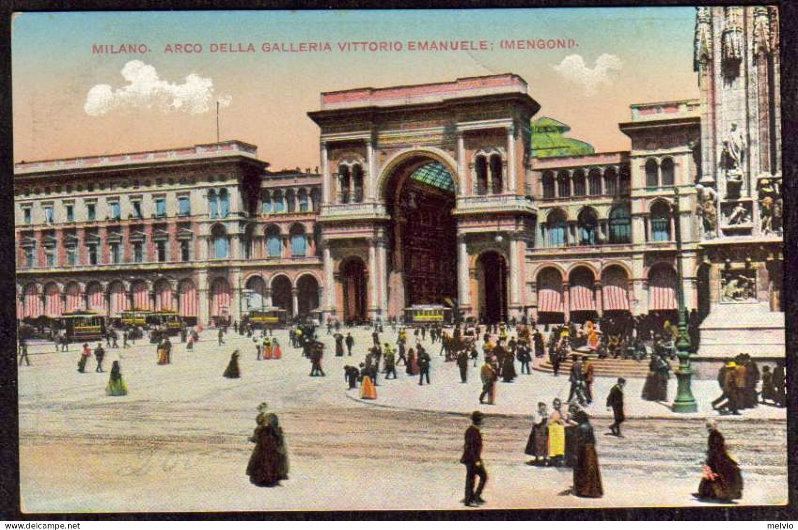 1930-"Milano,Arco Della Galleria Vittorio Emanuele" - Milano (Mailand)