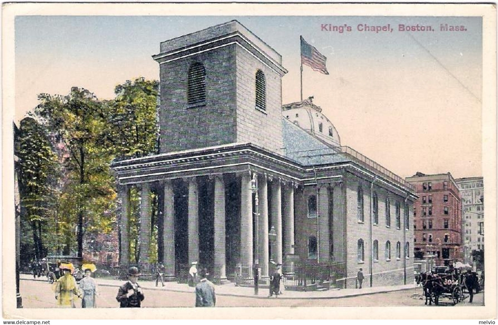 1930circa-U.S.A. "King's Chapel Boston Mass." - Otros & Sin Clasificación