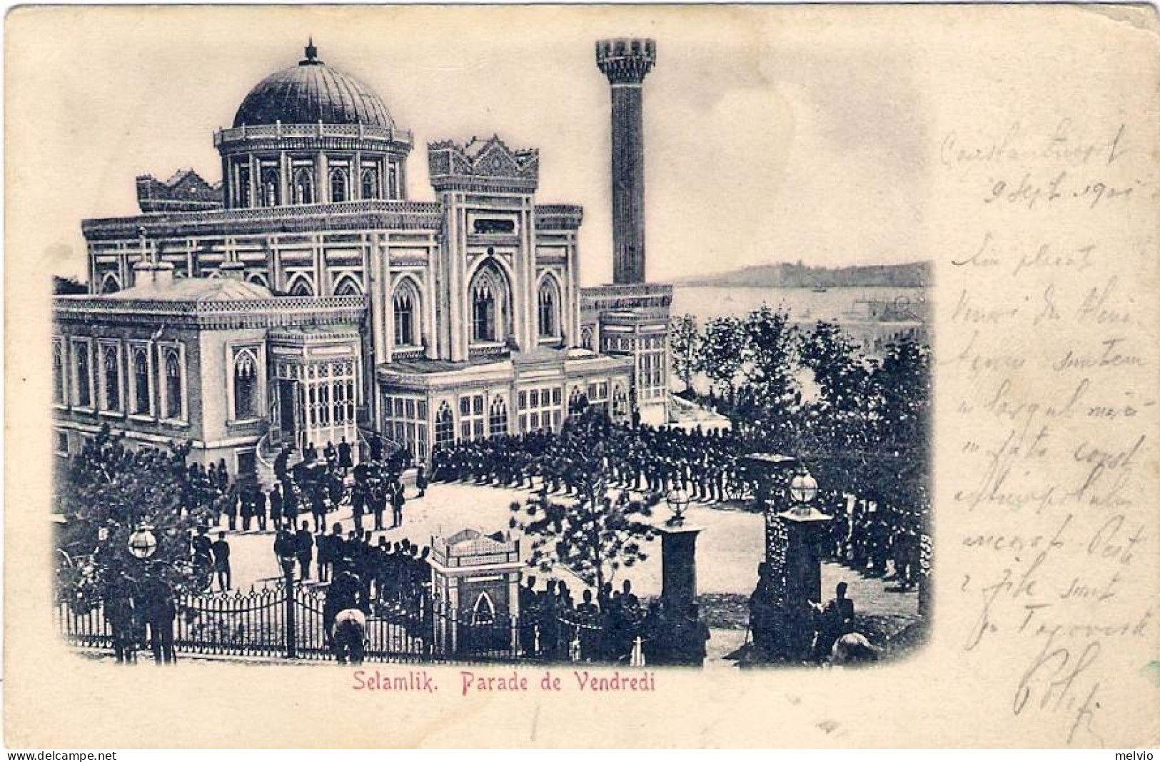 1901-Turchia Cartolina "Selamlik Parade De Vendredi" - Turquie