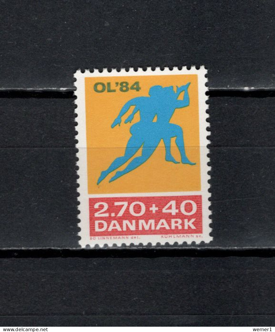 Denmark 1984 Olympic Games Los Angeles Stamp MNH - Verano 1984: Los Angeles