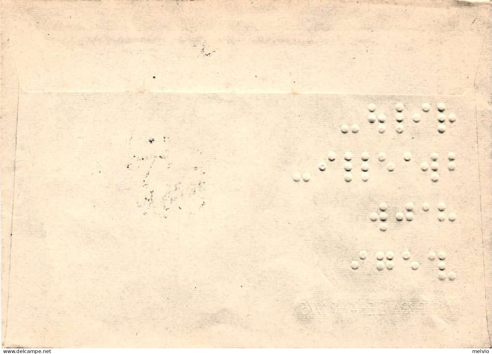 1975-Germania DDR Foglietto S.3v."Anno Mondiale Della Scrittura Braille"su Fdc C - Lettres & Documents