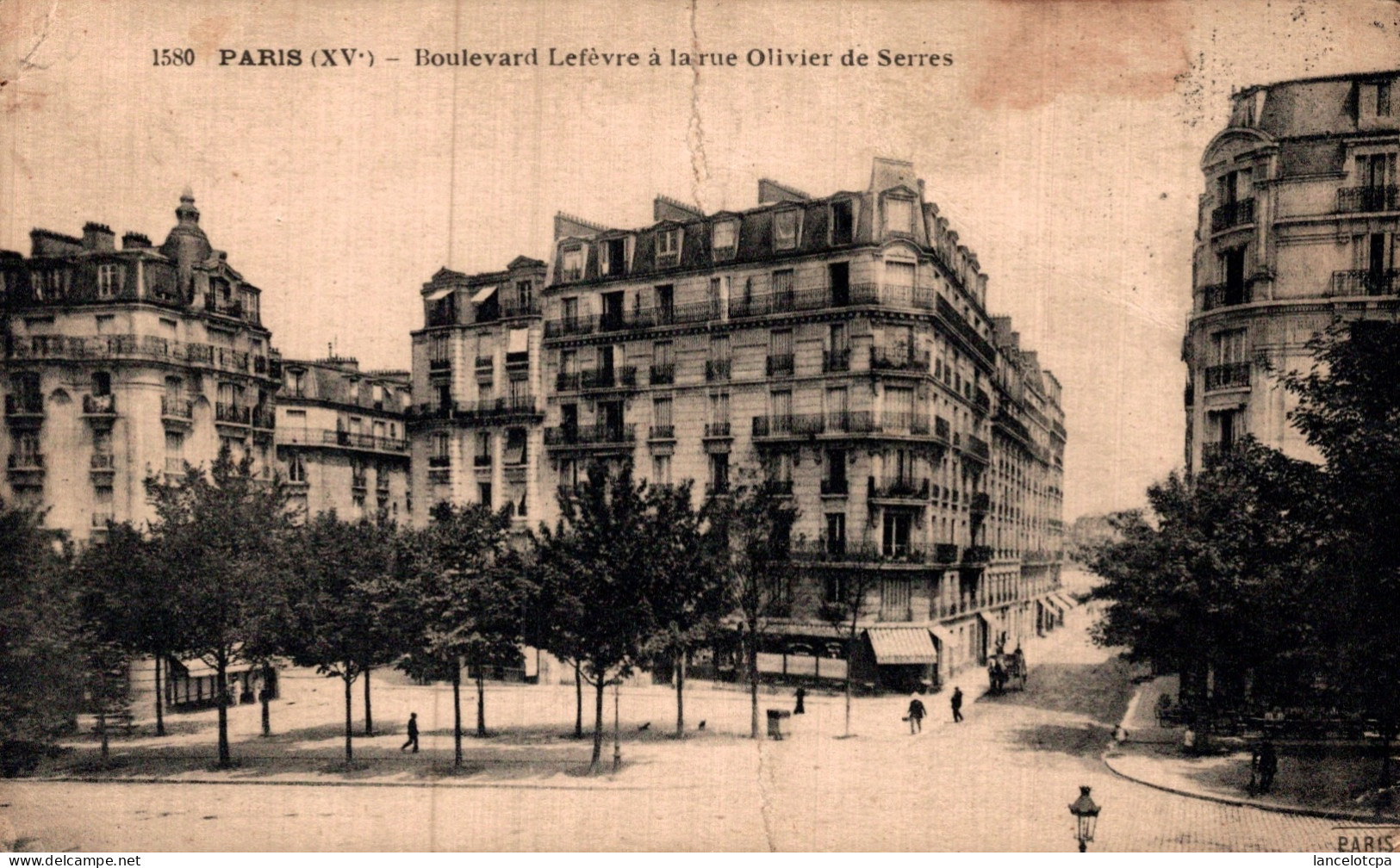 75 - PARIS 15è / BOULEVARD LEFEVRE A LA RUE OLIVIER DE SERRES - Arrondissement: 15