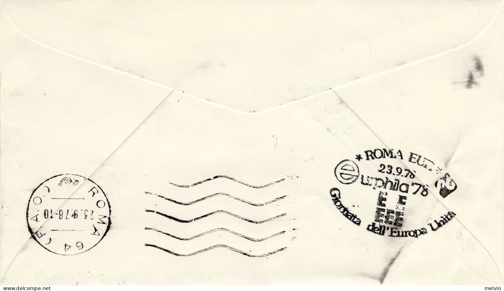 Vaticano-1978  Volo Postale Elitrasporto Delegazione F.A.O. Alla Mostra Internaz - Poste Aérienne