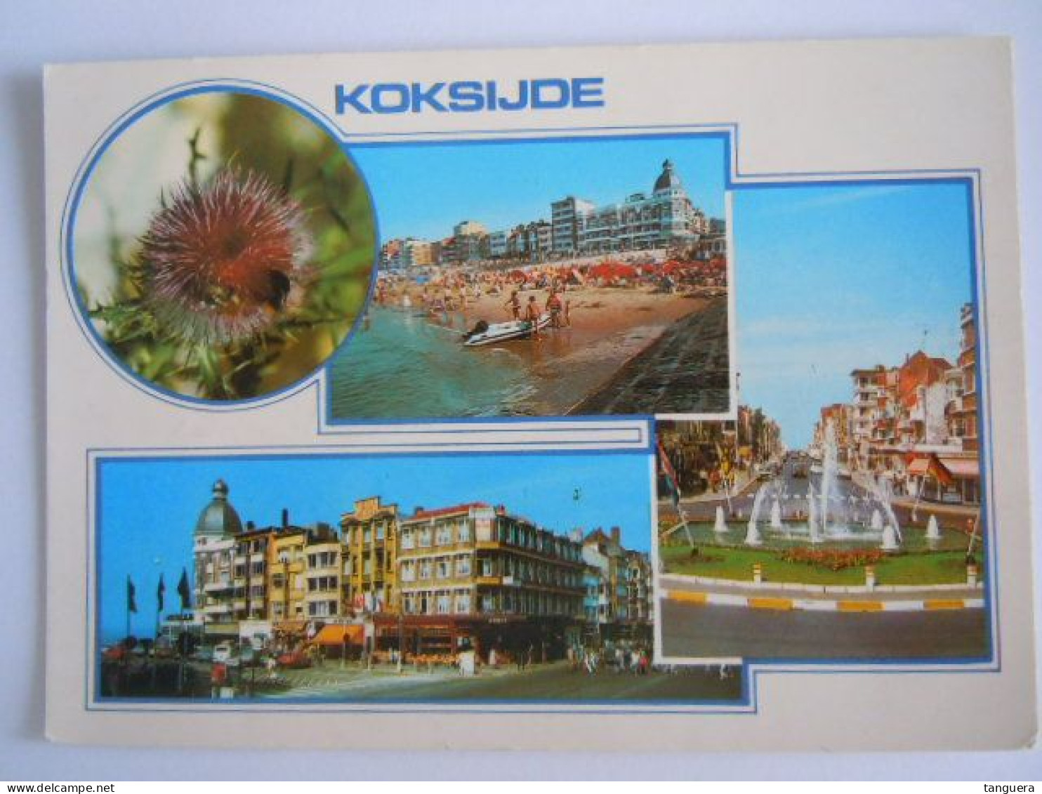 Koksijde Groeten Uit / Un Bonjour De / Greetings From Multi-vues Multivues Gelopen 1982 (703) - Koksijde