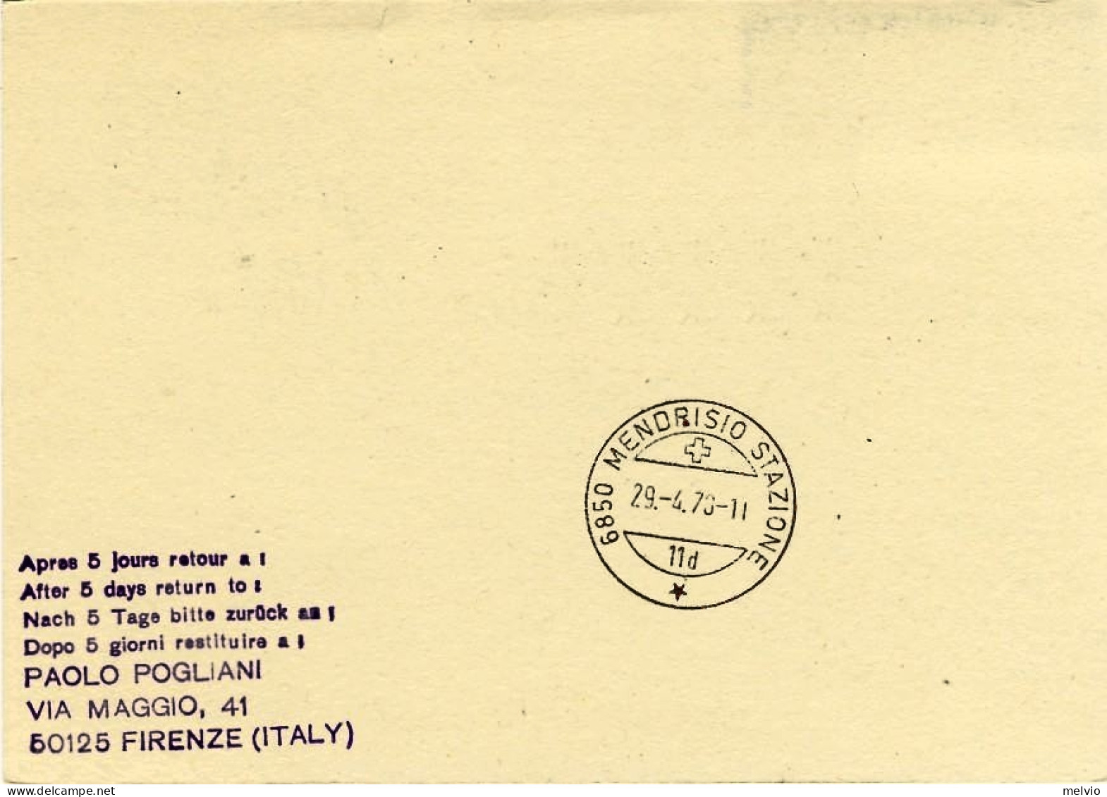 1978-cartolina Postale L.130 Siracusana Bollo Volo Speciale Con Elicottero Milan - Airmail