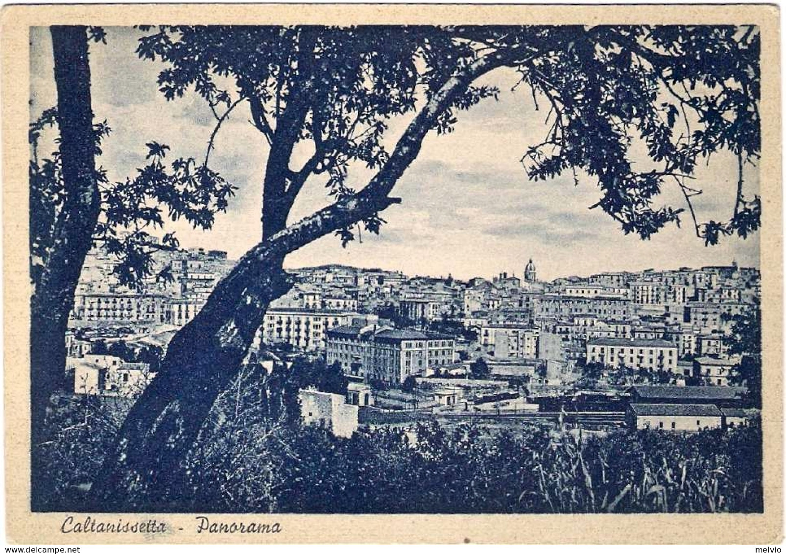 1930circa-"Caltanissetta Panorama" - Caltanissetta