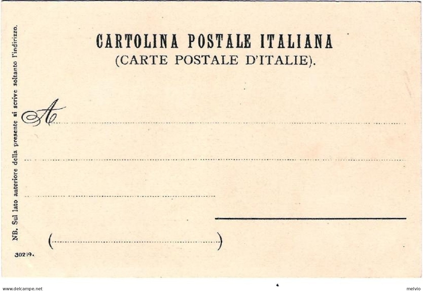 1900-Rapallo Cartolina Postale Artistica Nuova Di Velten - Genova (Genoa)