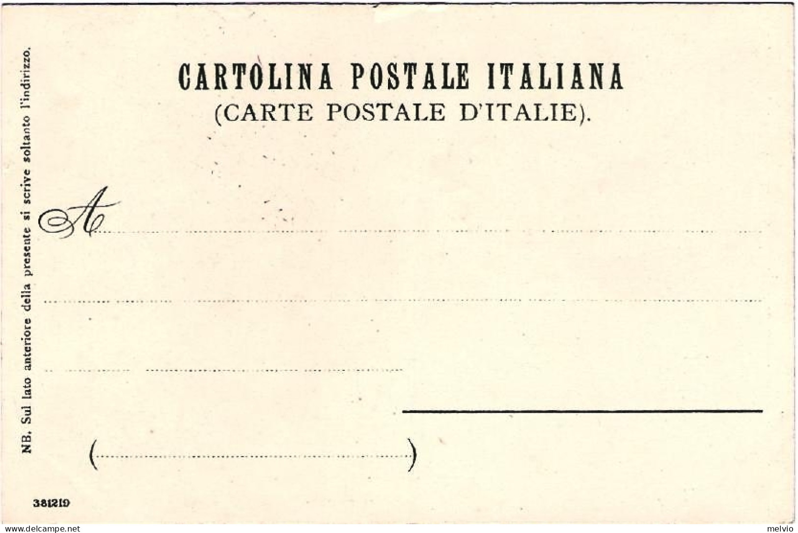 1900-Genova Cartolina Postale Artistica Di Velten - Genova