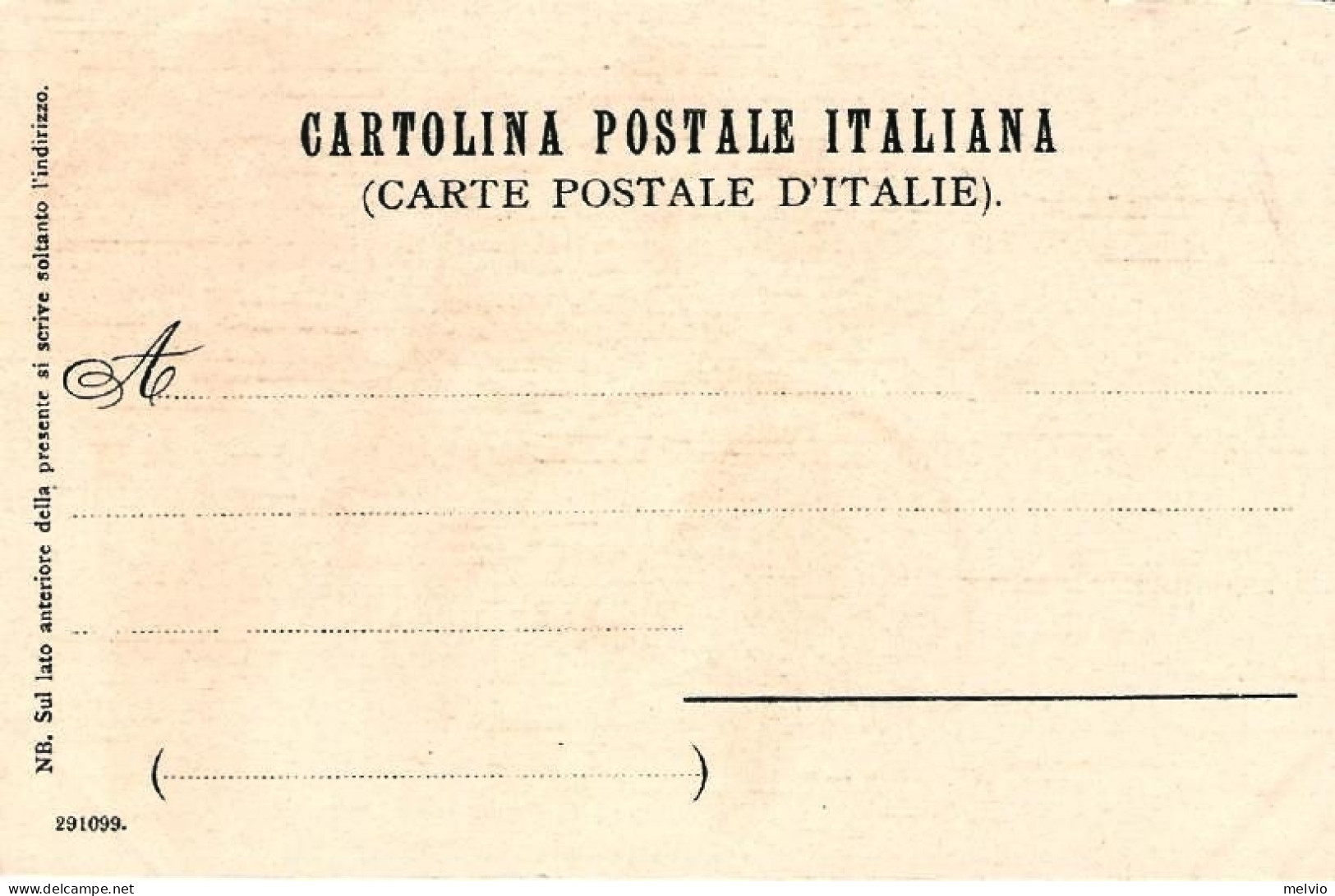 1900-Santa Margherita Ligure Cartolina Postale Artistica Nuova Di Velten - Genova (Genoa)