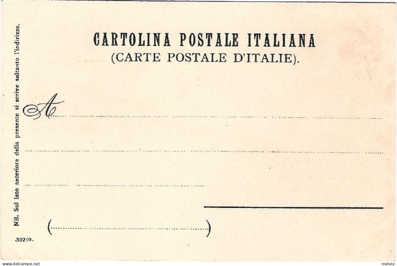 1900-Bordighera Cartolina Postale Artistica Nuova Di Velten - Imperia