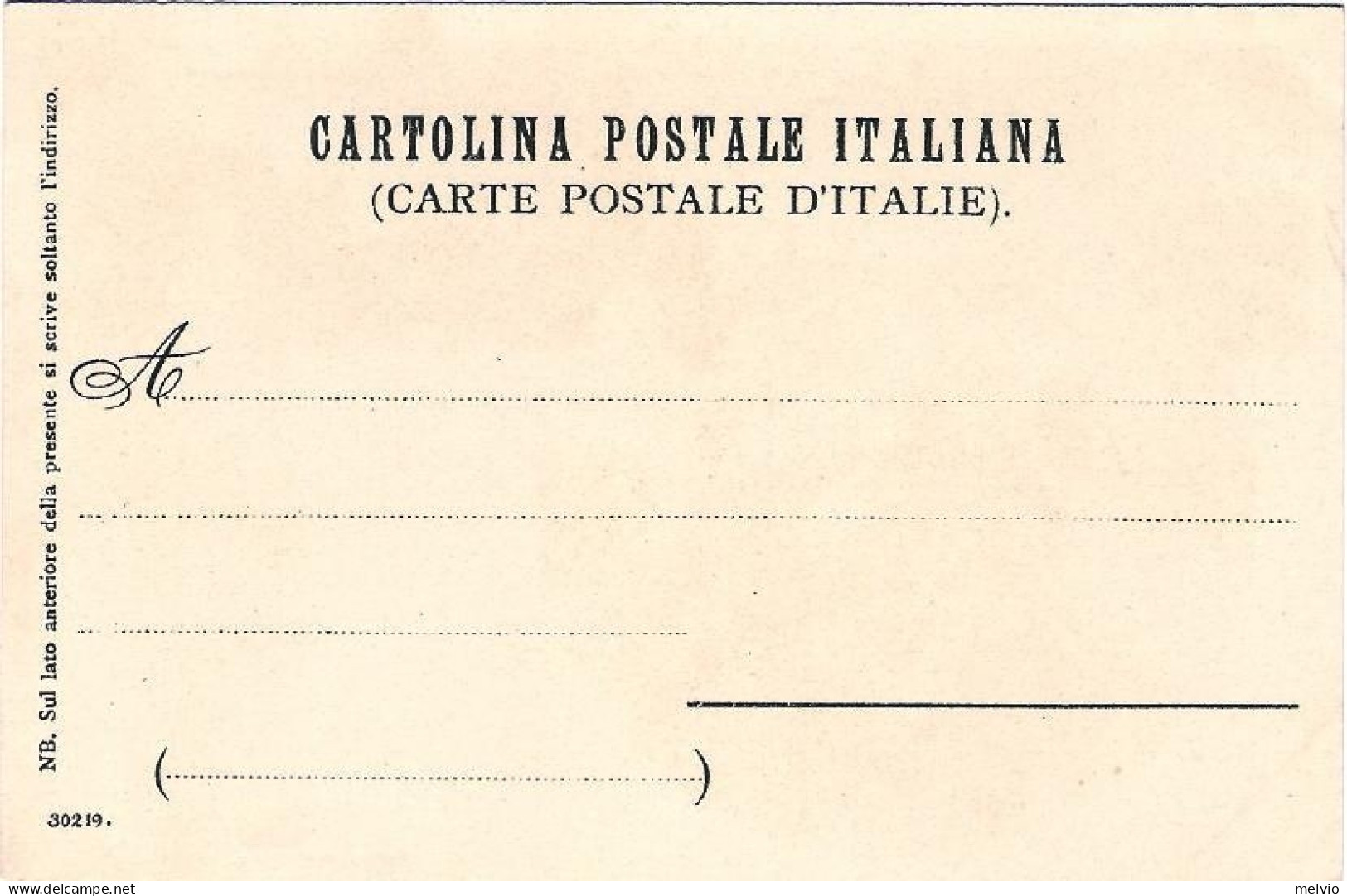 1900-Sanremo Cartolina Postale Artistica Nuova Di Velten - San Remo