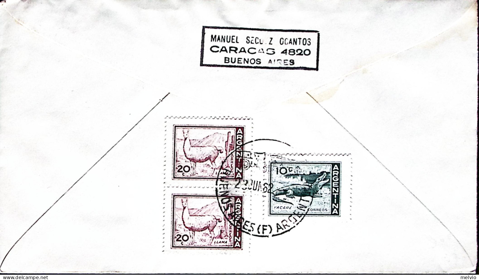 1962-Argentina IV Fondazione San Juan De La Frontiera Tre Esemplari Su Fdc Viagg - FDC