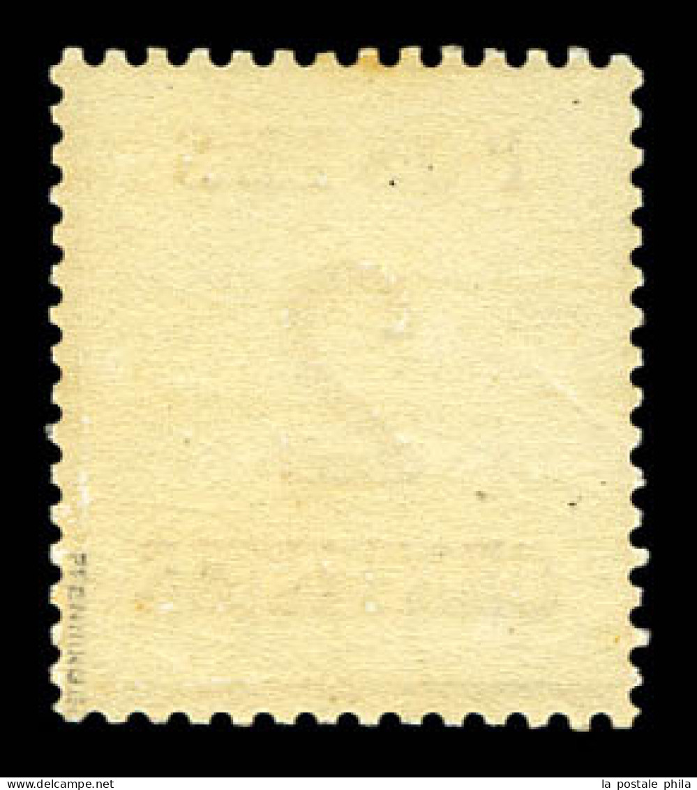 ** N°2b, 2c Brun-rouge, Burelage Renversé, Fraîcheur Postale. SUP (certificat)  Qualité: ** - Unused Stamps