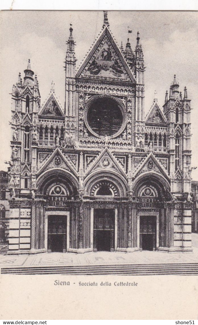 SIENA - Facciata Della Cattedrale - Siena