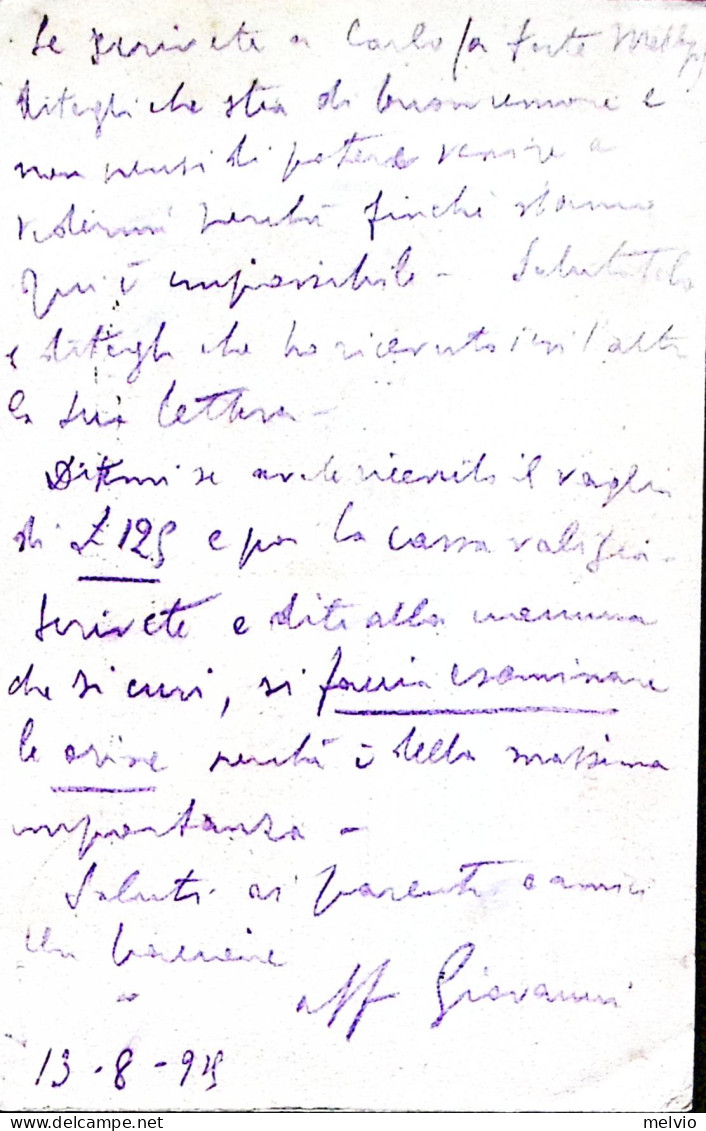 1915-Posta Militare/4^ DIVISIONE C.2 (14.8) Su Cartolina Franchigia Non Ufficial - Marcophilia