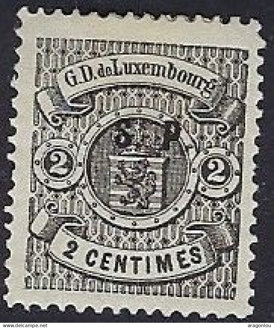 Luxembourg - Luxemburg - Timbres -  1881   2c.   S.P.  Dent  131/2     Vc. 18,- - 1859-1880 Coat Of Arms