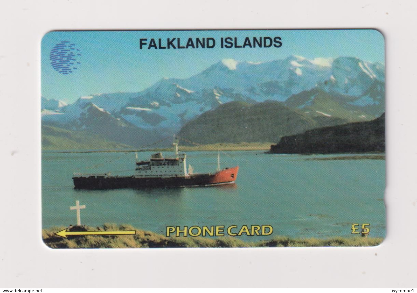 FALKLAND ISLANDS - RRS Bransfield GPT Magnetic Phonecard - Isole Falkland