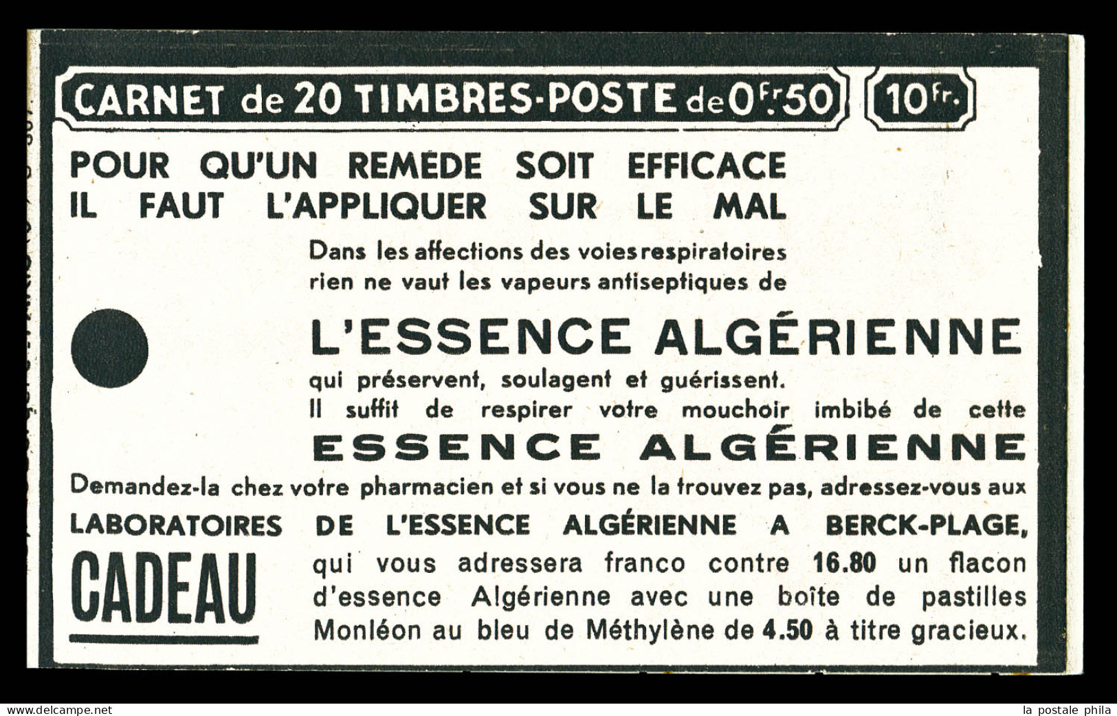 ** N°283-C31, Série 307, ESSENCE ALGERIENNE Et EU. SUP. R. (certificat)  Qualité: ** - Vecchi : 1906-1965