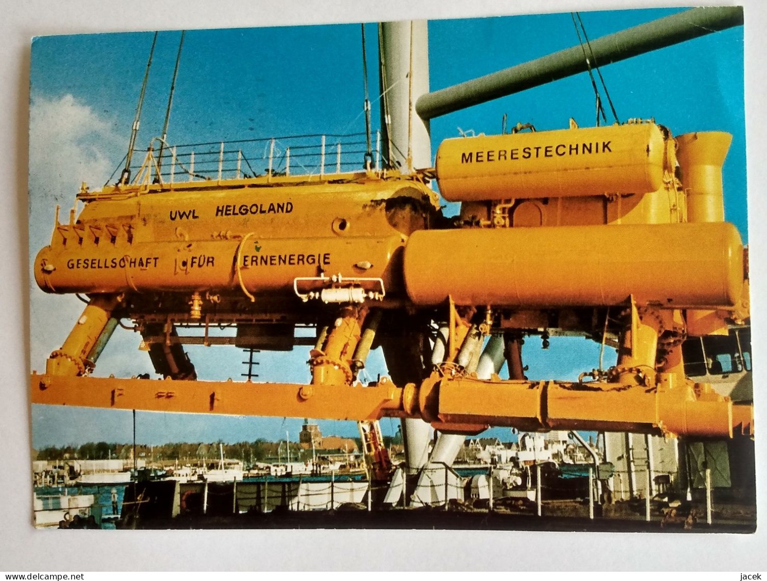 Projekt Fish Helgoland 1975 Bathyscaphe - Autres & Non Classés