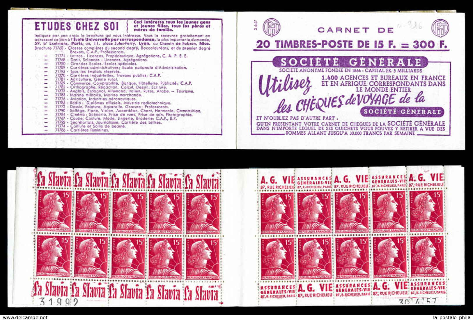 ** N°1011-C26, Série 6-57, Ste GENERALE Et EU. TB  Qualité: ** - Oude : 1906-1965