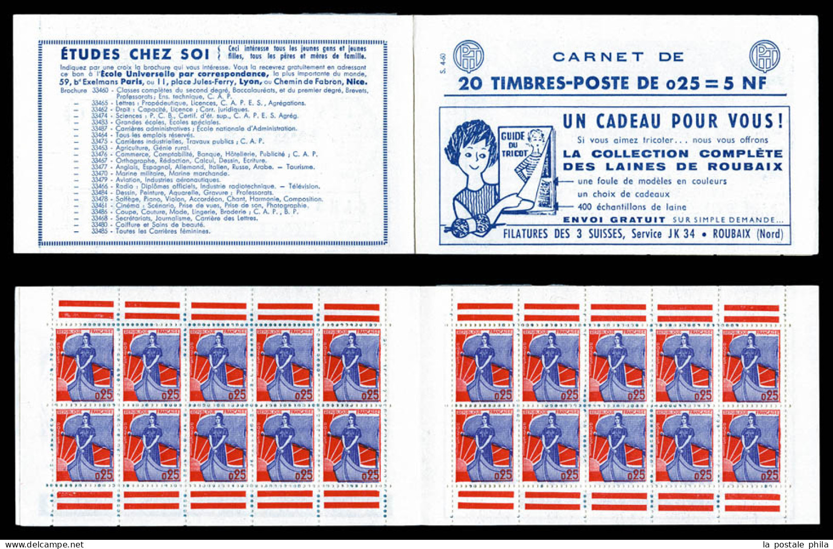 ** N°1234-C2, Série 4-60, 3 SUISSES, TB  Qualité: ** - Oude : 1906-1965