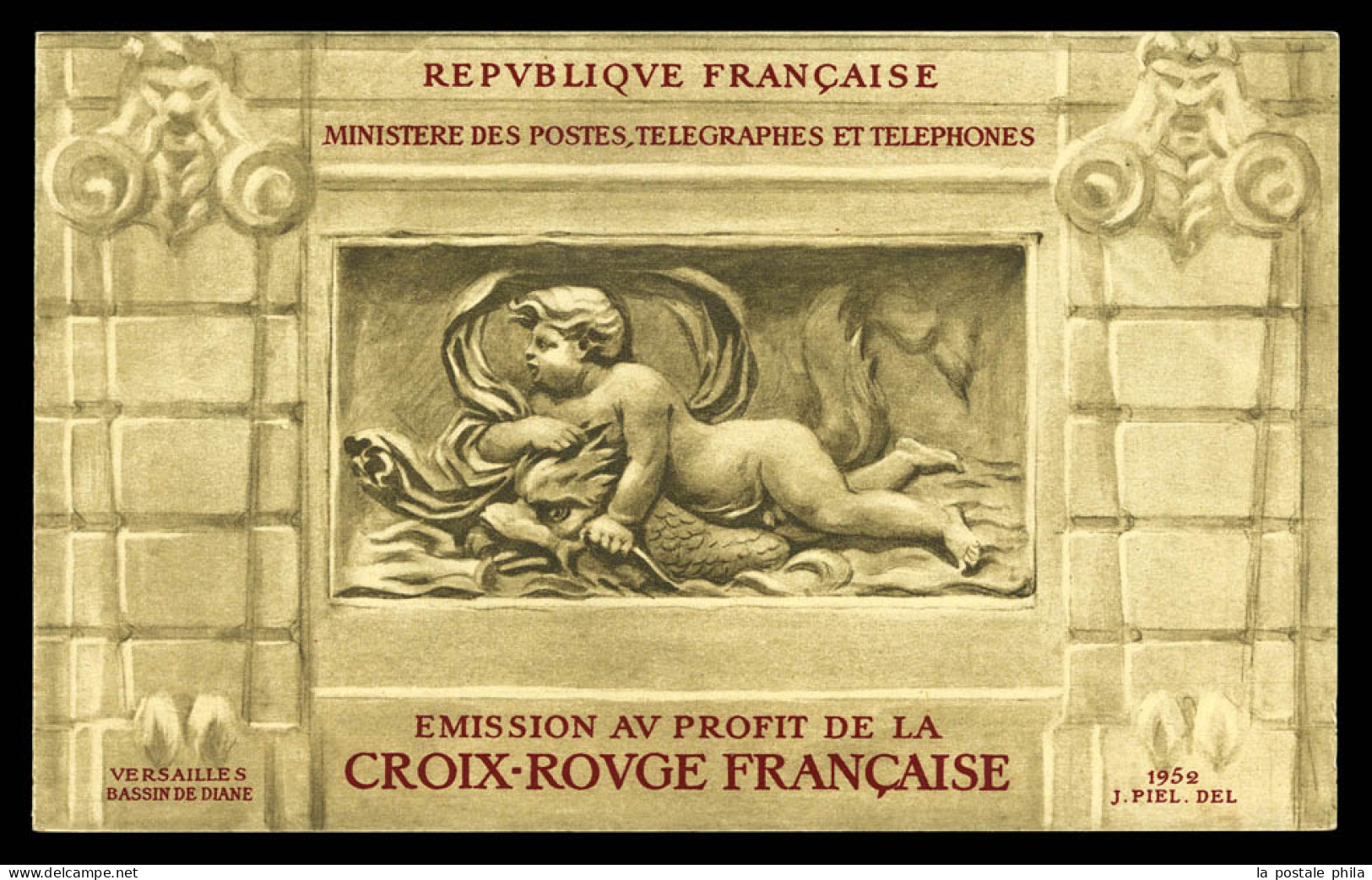 ** Carnet Croix Rouge 1952, TB (certificat)  Qualité: **  Cote: 550 Euros - Croix Rouge