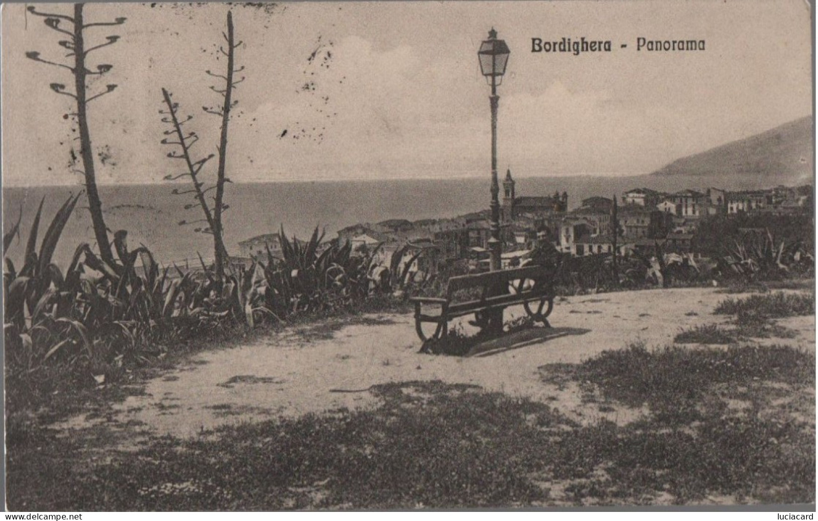 BORDIGHERA -IMPERIA -PANORAMA 1914 - Imperia