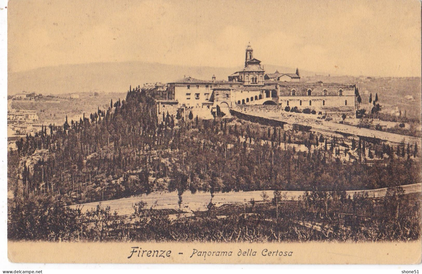 FIRENZE  Panorama Della Certosa - Firenze