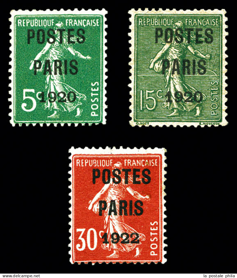 (*) N°24, 25 Et 32 Les 3 Valeurs TTB  Qualité: (*)  Cote: 510 Euros - 1893-1947