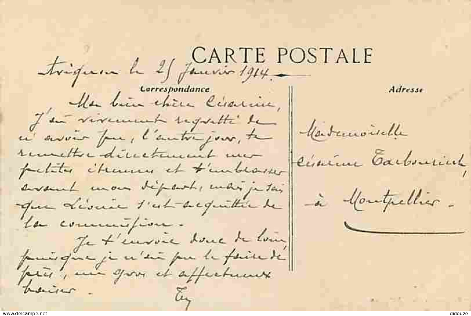 84 - Avignon - Palais Des Papes - Vue Générale - Correspondance - Voyagée En 1914 - CPA - Voir Scans Recto-Verso - Avignon