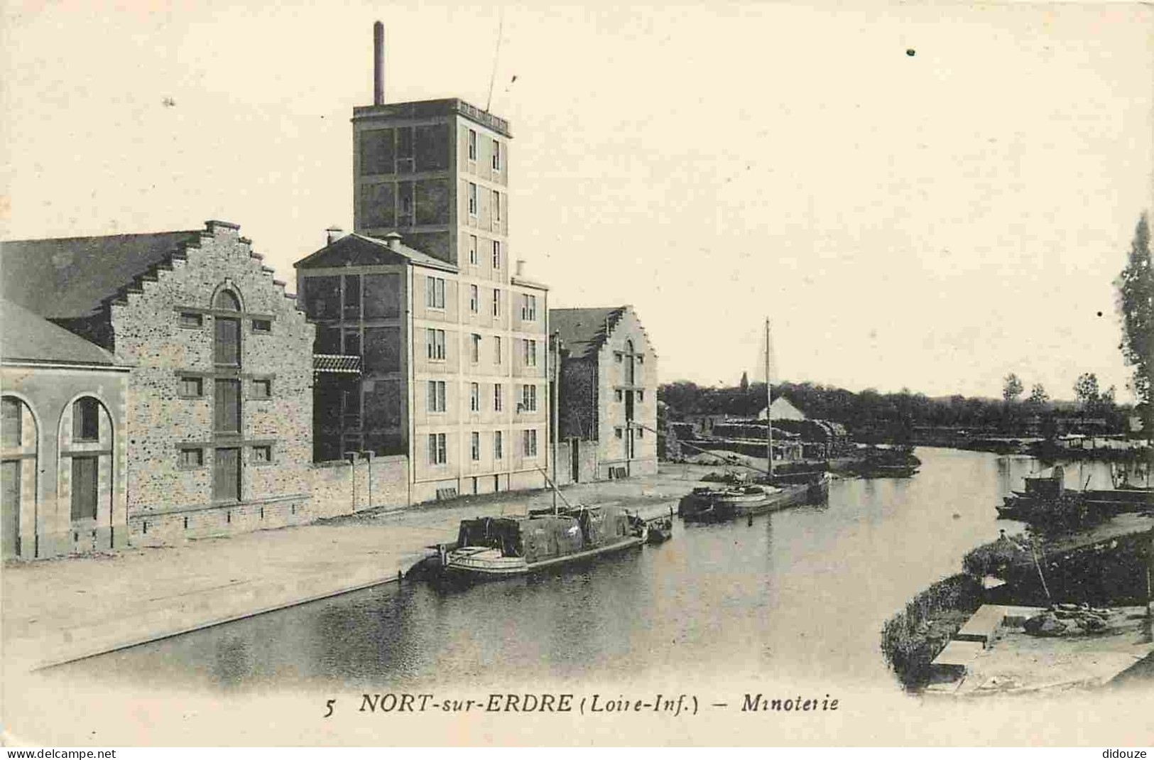 44 - Nort Sur Erdre - Minoterie - CPA - Voir Scans Recto-Verso - Nort Sur Erdre