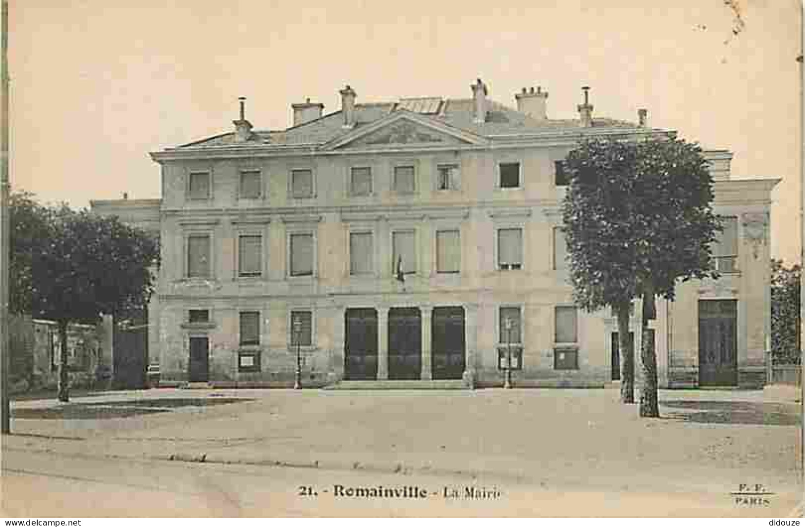 93 - Romainville - La Mairie - CPA - Voir Scans Recto-Verso - Romainville