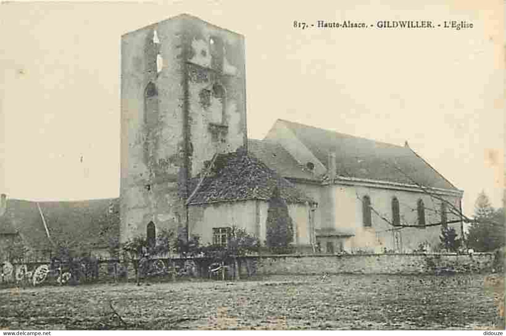 68 - Gildwiller - L'Eglise - CPA - Voir Scans Recto-Verso - Altri & Non Classificati