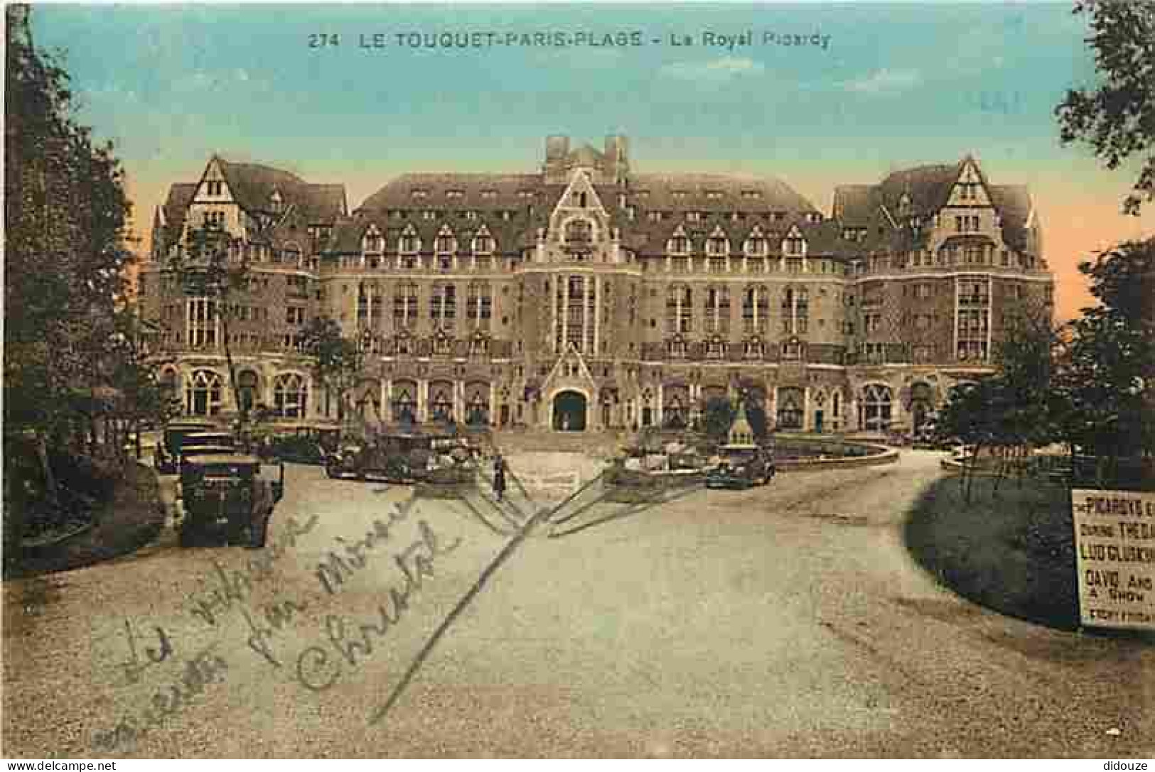 62 - Le Touquet - Le Royal Picardy - Colorisée - Animé - Carte Vierge - CPA - Voir Scans Recto-Verso - Le Touquet