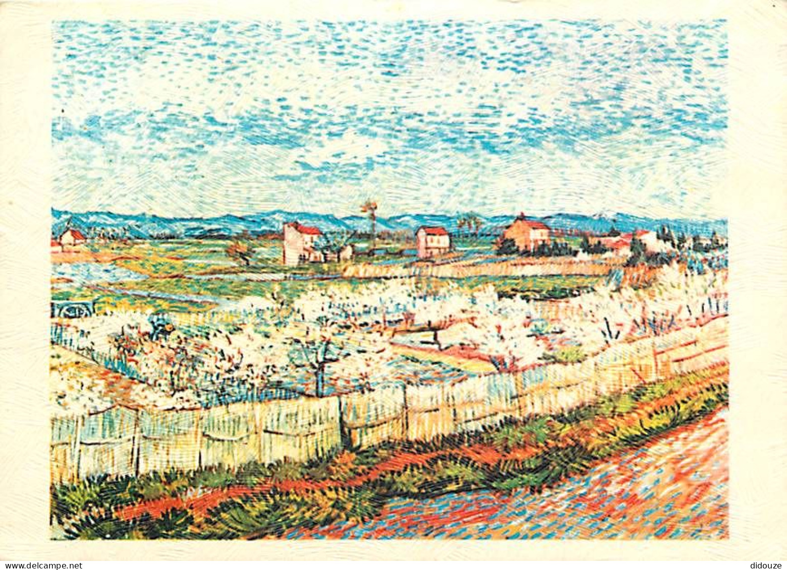Art - Peinture - Vincent Van Gogh - Les Haies (Crau) - CPM - Voir Scans Recto-Verso - Paintings