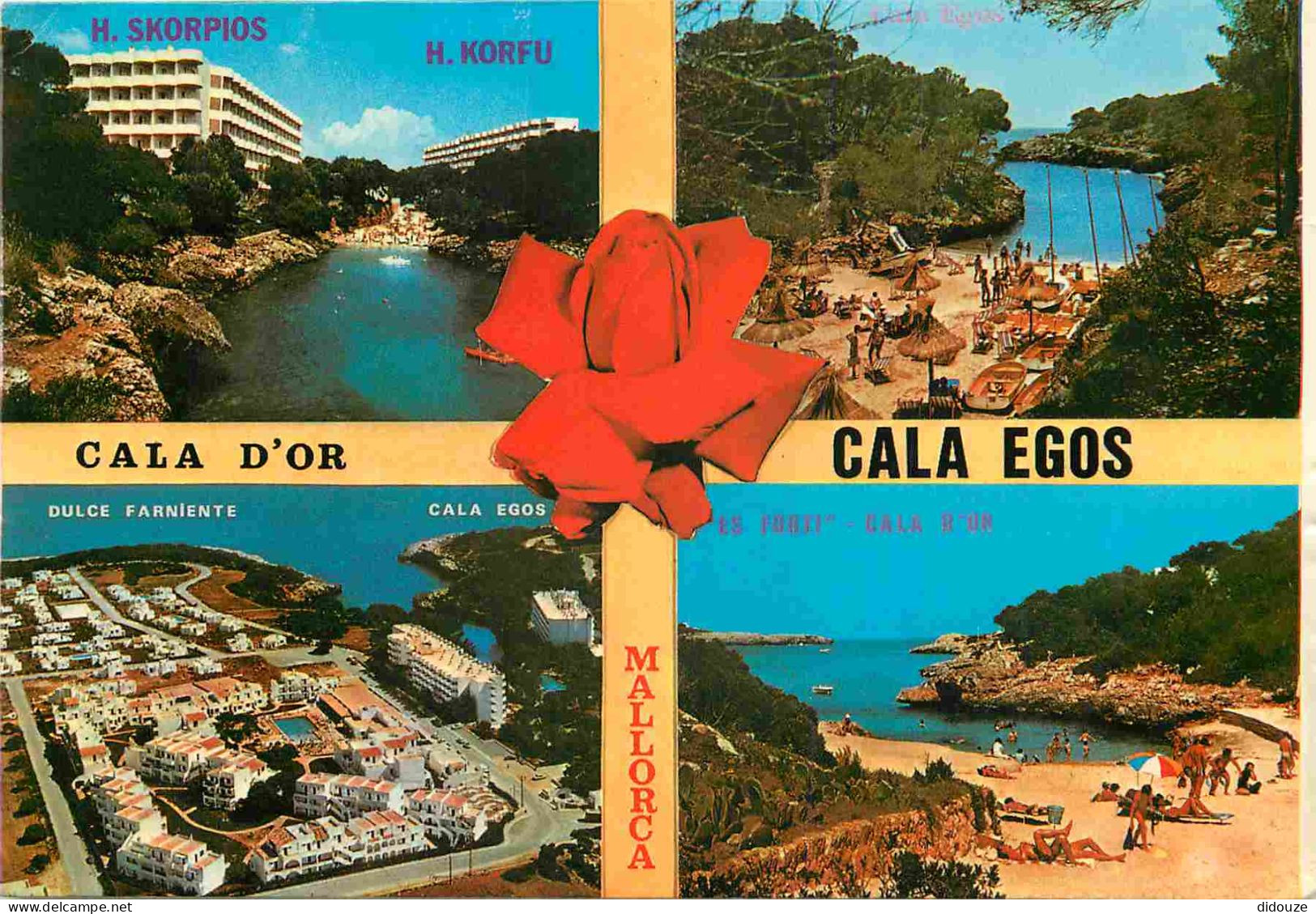 Espagne - Espana - Islas Baleares - Mallorca - Cala D'Or - Cala Egos - Multivues - CPM - Voir Scans Recto-Verso - Mallorca