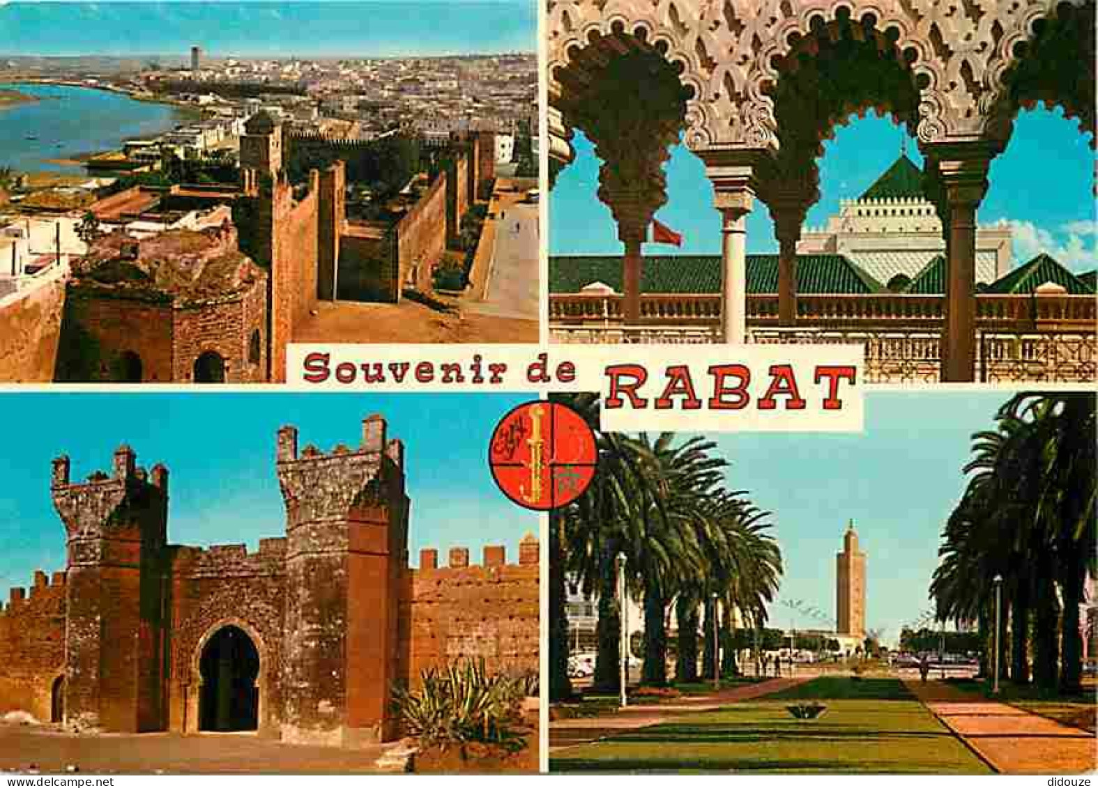 Maroc - Rabat - Multivues - Blasons - Carte Neuve - CPM - Voir Scans Recto-Verso - Rabat