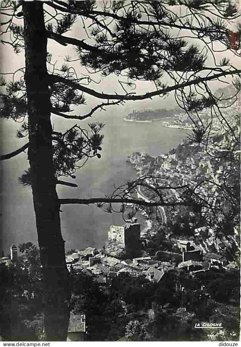 Monaco - Vue Générale Prise Du Village De Roquebrune - Voir Timbre - CPM - Voir Scans Recto-Verso - Panoramische Zichten, Meerdere Zichten