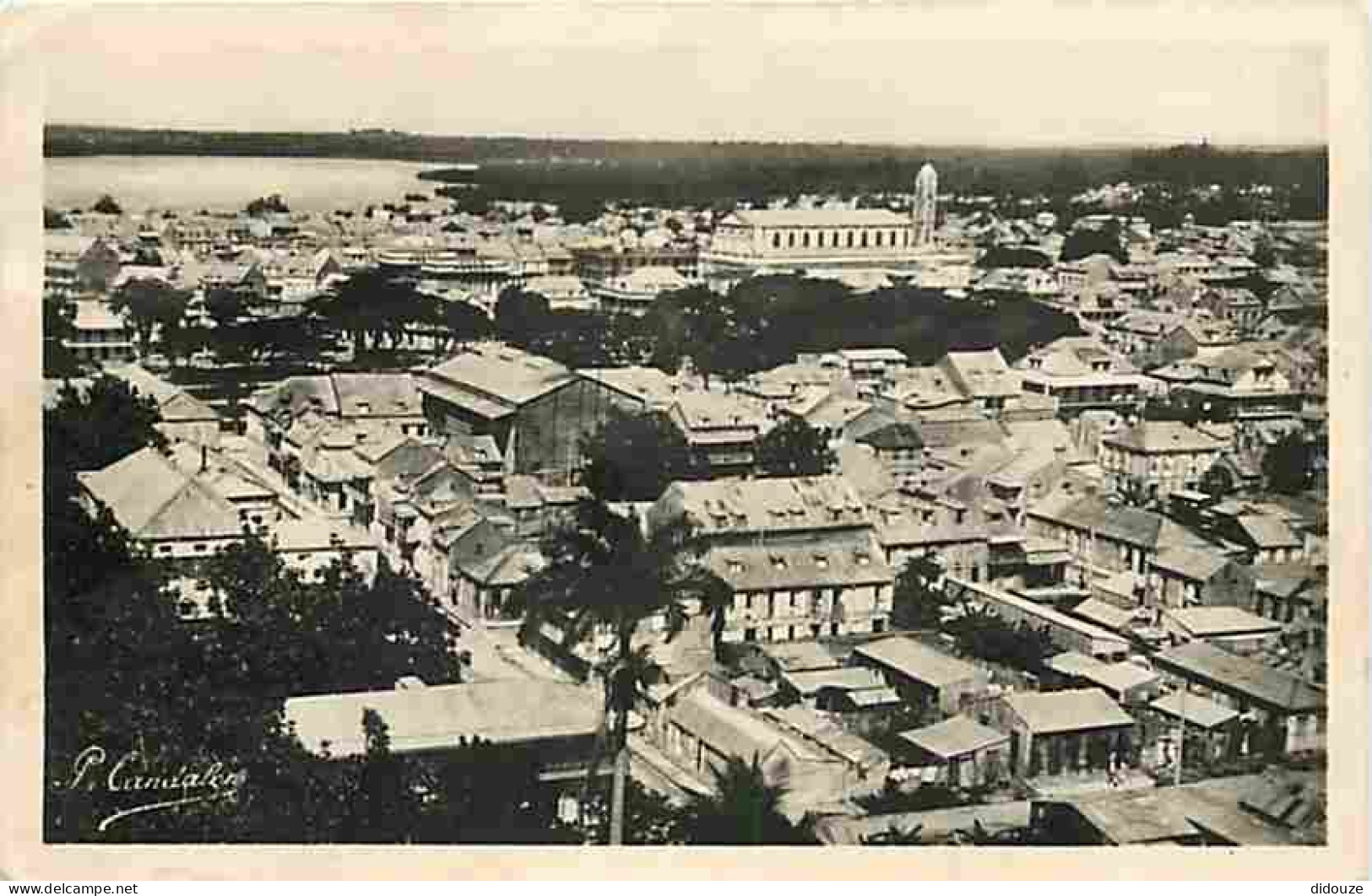 Guadeloupe - Point à Pitre - La Ville, Vue De Massabielle - Vue Aérienne - Oblitération Ronde De 1948 - CPM - Voir Scans - Pointe A Pitre