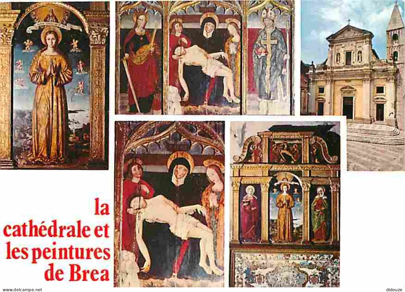 Art - Peinture Religieuse - Sospel - La Cathédrale Et Les Peintures Des Bréa - Multivues - Carte Neuve - CPM - Voir Scan - Tableaux, Vitraux Et Statues